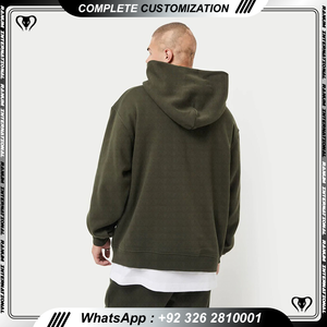 Sudaderas lisas de algodón 100 para hombre de alta calidad con logotipo personalizado, jersey con capucha Unisex, sudaderas con capucha en blanco de gran tamaño - Product Image 5