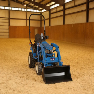 Tracteur utilitaire compact LS MT232HEC MT125 32HP avec chargeur et pelle rétrocaveuse, vente directe d'usine - Product Image 1