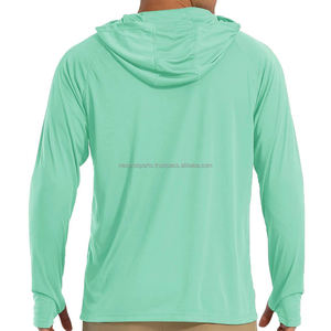 Camiseta de Algodón Ligera Unisex de Tendencia al por Mayor, Camiseta de Algodón de Alta Calidad con Capucha, Estilo Clásico Minimalista Popular - Product Image 4