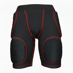 Pantalones Cortos Deportivos Acolchados con Logotipo Personalizado para Baloncesto, Fútbol, Entrenamiento, Ropa Interior Protectora Antiarañazos - Product Image 1