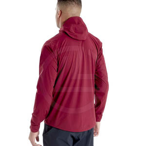Chaqueta cortavientos deportiva para hombre con paneles de contraste y chaqueta cortavientos de corte atlético para hombre - Product Image 5