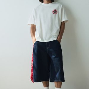 Alta calidad al por mayor en blanco Color liso logotipo personalizado cómodo cuello redondo 100% algodón para hombres - Product Image 6