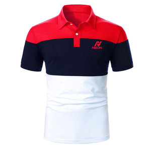 เสื้อโปโลผู้ชายลำลอง ขายดี ดีไซน์ใหม่ รับทำโลโก้ สีพื้น ระบายอากาศได้ดี - Product Image 1