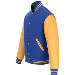 Veste universitaire matelassée personnalisée de qualité supérieure pour femmes manches en cuir broderie unisexe 2025 coupe ajustée - Product Image 4