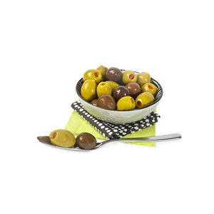 Aceitunas negras en escabeche y tostadas al fuego profundamente sabrosas ahumadas sobre madera y conservadas en salmuera - Product Image 5