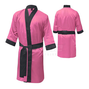 Bata de boxeo personalizada con acabado satinado para entrenamiento, eventos o espectáculos Bata de boxeo ligera - Product Image 1