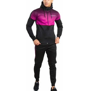 Ensemble de survêtement pour homme, manches longues, service OEM, logo personnalisé, vêtements décontractés, jogging, haute qualité, avec capuche réglable, coupe ajustée/surdimensionnée - Product Image 5