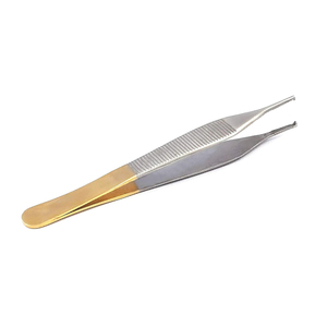 Service OEM ODM, forceps à tissus Adson, acier inoxydable argenté de haute qualité, manuel, réutilisable, certifié CE, classe I, certifié ISO13485 - Product Image 6