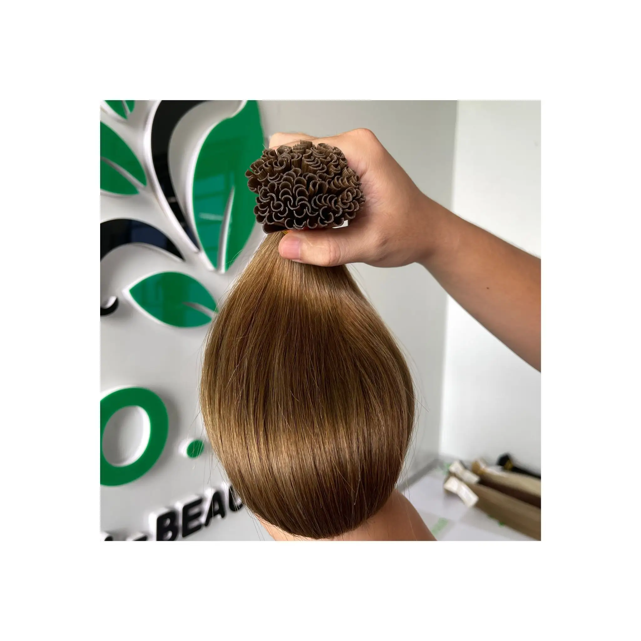 गर्म बिक्री लोकप्रिय यू टिप बाल एक्सटेंशन में मानव बाल फैक्टरी मूल्य केरातिन इतालवी गोंद बाल एक्सटेंशन