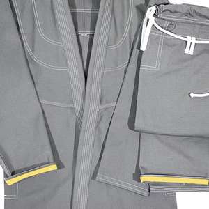 Uniforme de Karate de 100% algodón, diseño personalizado, ropa de lucha a bajo precio para artes marciales - Product Image 5