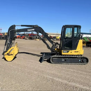 Miniexcavadoras John Deere 50G Usadas, Todos los Modelos, 12 Toneladas de Peso Operativo, Capacidad de Cucharón de 1.38m, Motor Cummins, en Venta - Product Image 1