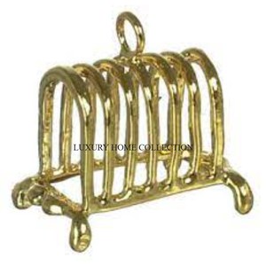 Luxury high grade stainless steel metal toast racks with smooth edges and an aesthetic appeal for elegant breakfast service - Product Image 4