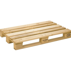 พาเลทไม้ธรรมชาติ 1200x800x144 มม. รับน้ำหนัก 1000 กก. 3 ราง - Product Image 3