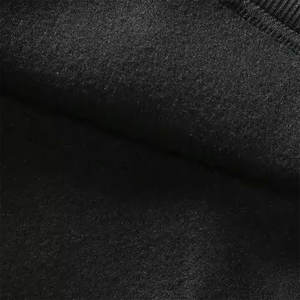 Alta calidad 100% algodón personalizado serigrafía Logo secado rápido a prueba de viento de gran tamaño Dropshoulder patrón sólido sudadera - Product Image 5