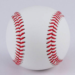 Balles de softball en PVC de qualité supérieure pour l'entraînement Service OEM de qualité supérieure pour une utilisation promotionnelle Remplissage en liège fait à la main Logo personnalisé - Product Image 4