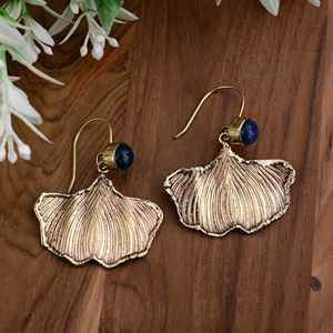 Boucles d'Oreilles Ethniques Créoles en Laiton pour Femmes, Or/Argent/Acier Inoxydable, Alliage de Cuivre, Diamant, Fête de Mariage, Cadeau Plaqué Or - Product Image 2