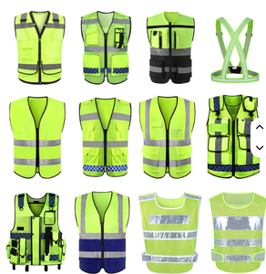 Chaleco de seguridad de alta visibilidad para trabajos al aire libre Material cómodo y duradero para la venta a granel a bajo costo - Product Image 4