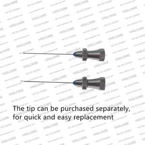 Pinzas de Capsulorrexis Oftálmicas Manuales de Acero Inoxidable Alemán 23G/25G |   Instrumento Quirúrgico Oftalmológico de Vaslcare - Product Image 3