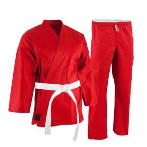 Venta al por mayor 2025 de alta calidad Blanco Karate Gi para entrenar cómodo uniforme de Karate precio razonable cómodo servicio OEM - Product Image 3