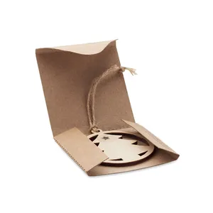 ARSEED Decorazioni Natalizie Ecologiche in Legno, Palline Ornamentali per Albero - Product Image 4
