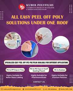 Film PE co-extrudé spécialisé, surface brillante facile à peler, étanche à l'humidité, film souple en rouleau pour usage médical et alimentaire - Product Image 6