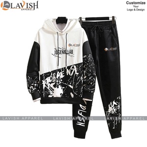 ชุดวอร์มฤดูหนาวไซส์พลัสแบบกำหนดเองพร้อมโลโก้สั่งทำ วัสดุผ้าฟลีซ ดีไซน์สำหรับทุกเพศ เป็นมิตรกับสิ่งแวดล้อม แห้งเร็วและระบายอากาศได้ดี - Product Image 6