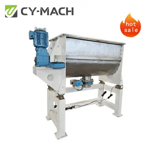 2024 hot product Industry Stainless Steelribbon mixer with paddles welding rod powder ribbon paddle mixer for Metal powder