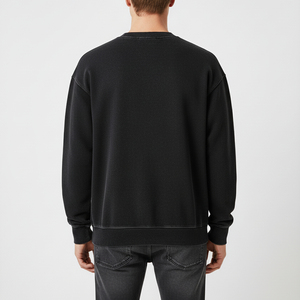 เสื้อสเวตเตอร์ผู้ชายคุณภาพพรีเมียม คอกลม ทรงโอเวอร์ไซส์ ผ้าฟลีซ 100% ผ้าฝ้าย ซิปหน้า ลวดลายพิมพ์และปักตามสั่ง ล้างสีแบบ Acid Wash - Product Image 6