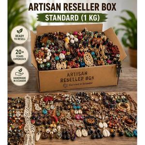 กล่องขายส่งเครื่องประดับสะสมทางวัฒนธรรมสำหรับช่างฝีมือ - ขนาดมาตรฐาน 1 กก. - Product Image 1