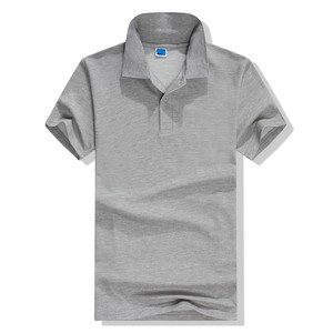 Camiseta en blanco antiarrugas de algodón informal para hombre con diseño personalizado para logotipo bordado por sublimación - Product Image 1