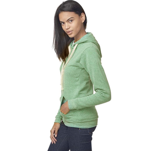 Sudadera con capucha unisex Bella + Canvas con cremallera completa, impresión de logotipo personalizado, peso estándar, con cremallera y bolsillo canguro. - Product Image 4