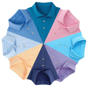 Camisetas Deportivas de Golf de Punto Sólido Sublimadas de Alta Calidad, 100% Algodón, Ajustadas y Secas, con Logotipo Personalizado, para Hombre, 220g - Product Image 1