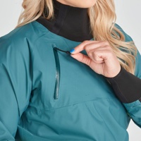 Nouveau wow5 extérieur Kayak voile hommes dos Zip Kayak veste Latex conception sec manteau avec poches veste de pêche