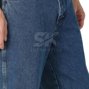 Pantalones Vaqueros de Estilo Urbano para Hombre, Cómodos, de Corte Holgado, Tela Resistente y Diseño Elegante, Perfectos para Uso Casual - Product Image 6