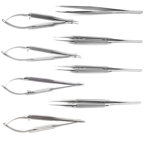ชุดเครื่องมือผ่าตัดจุลศัลยกรรมสัตว์ 8 ชิ้น SureMed Instruments ทำจากสแตนเลสสตีล เครื่องมือผ่าตัดที่มีความแม่นยำสูง ใช้ซ้ำได้ - Product Image 4