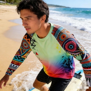 Camiseta de Pesca de Manga Larga Unisex INDEX, Impresión por Sublimación, Color Degradado, Secado Rápido, UPF 50, Ropa Deportiva para Exteriores, Talla Adulto - Product Image 4
