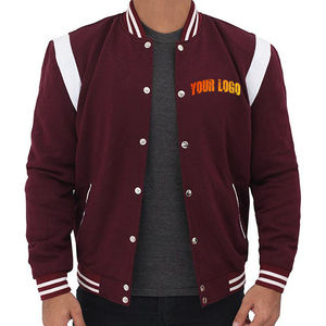 Vestes d'université OEM pour hommes, logo personnalisé, broderie en chenille, baseball, veste d'université Letterman, vestes d'université pour hommes, vente en gros - Product Image 3