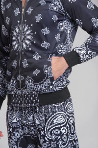 Chándales de sublimación de moda para hombres de alta calidad Diseño personalizado Logo Tallas grandes Técnicas impresas Cierre de cremallera Precio barato - Product Image 6