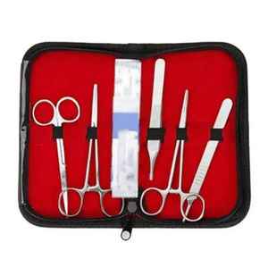 Kit de práctica de sutura quirúrgica para estudiantes de medicina con almohadilla de sutura instrumentos de entrenamiento de sutura Acero inoxidable ISO 13485 CE - Product Image 5