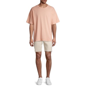 Camiseta Personalizada para Hombre, Cómoda, Elástica, Anti-Pilling, 100% Algodón, Color Sólido, Transpirable, de Secado Rápido, al por Mayor - Product Image 2