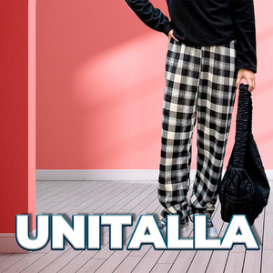 Pantaloni Casual Termici a Quadri con Doppio Rivestimento 100% Cotone Antipiega Bicolore Lavaggio Personalizzabile Logo Cerniera Pieghevoli - Product Image 6