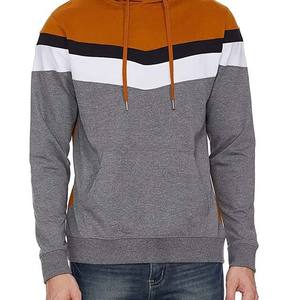 Contraste de color OEM Diseño de logotipo personalizado Ropa de hombre Sudaderas con capucha Sudaderas de calidad superior Nuevo diseño básico 100% Sudaderas con capucha de algodón para hombre - Product Image 6