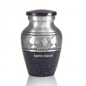 Beautiful Baby <b>Keepsake</b> Urn for Human and <b>Pet</b> <b>Ashes</b> Urn Strip Engraved Metal Wholesale Available Best Prices Urns for Funeral - Product Image 6