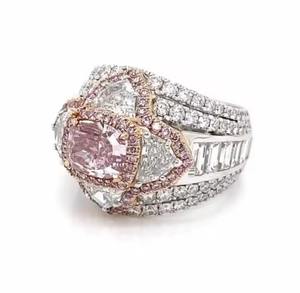 Precio de Subasta de un Diamante Natural de 5 Quilates, Corte Fantasía, Color Rosa Intenso, para Fabricación Industrial, OEM, Aniversario - Product Image 1