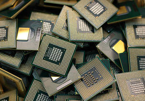 Procesadores de CPU electrónicos de desecho para recuperación de oro y procesamiento de residuos electrónicos, mezcla de restos de procesadores de CPU y residuos electrónicos - Product Image 4