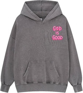 Sudadera con Capucha Cristiana Personalizada de Moda 2026, Estampado de Versículo Bíblico de Jesús, Dios Te Ama, Sudadera Vintage Unisex, Ropa Urbana - Product Image 6