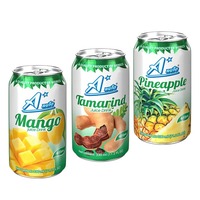 Goedkope Anuta appel fruitsap drank blikje 330ml met volledig certificaat, sap uit Vietnam, snelle levering, tropisch fruitsap