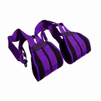 Sangles Abdominales Personnalisables Légères Antidérapantes en Polyester Coton Unisexe pour Gymnastique Musculation Haltérophilie Sangles de Suspension pour Genoux