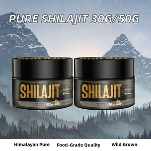 Résine de Shilajit Noir Pur |   Minéral authentique de qualité supérieure |   Extrait d'herbes à l'acide fulvique haute résistance |   Qualité alimentaire Sauvage - Product Image 2