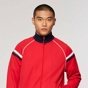 Elegante conjunto de chaqueta y pantalones de chándal: duradero, cómodo y perfecto para correr, entrenar y ropa informal - Product Image 1